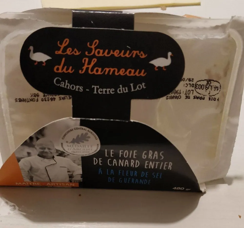 Foie gras de canard entier