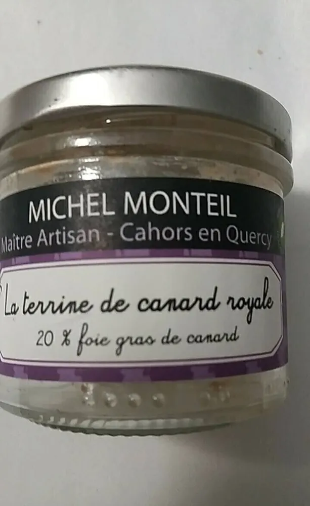 La terrine de canard royale