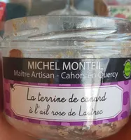 La terrine de canard à l'ail rose de Lautrec
