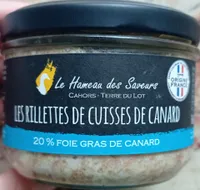 Les rillettes de cuisses de canard