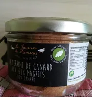 La terrine de canard aux deux magrets