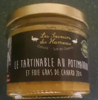 Le tartinable au potimarron et foie gras de canard
