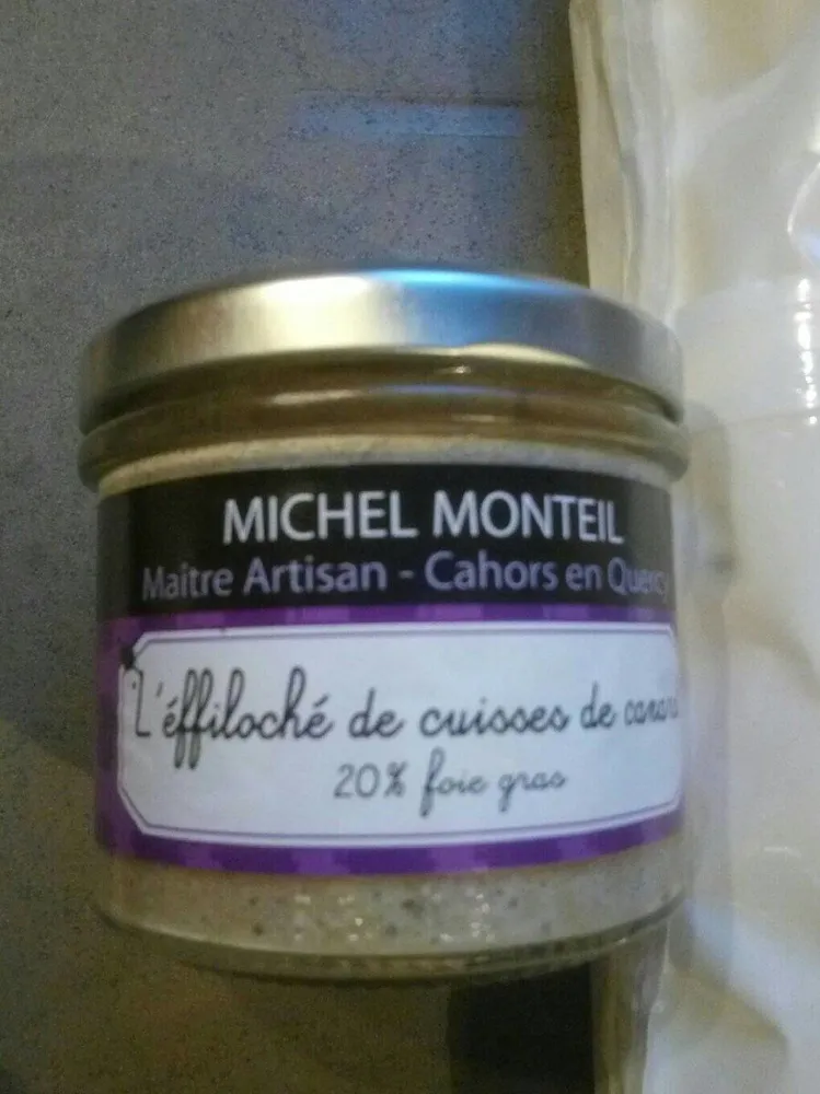 Effiloché de cuisses de canard