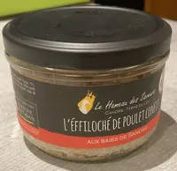 L’effiloché de poulet confit