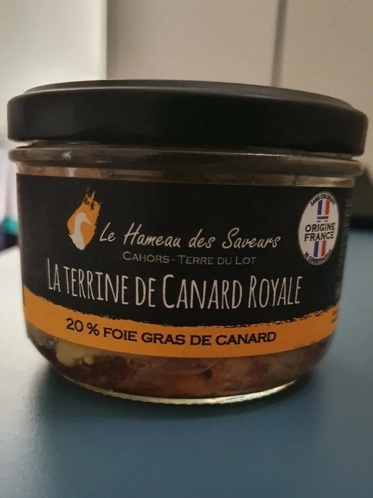 La terrine de canard royale