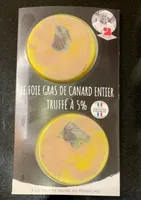 Fois gras de canard entier truffé a 5%