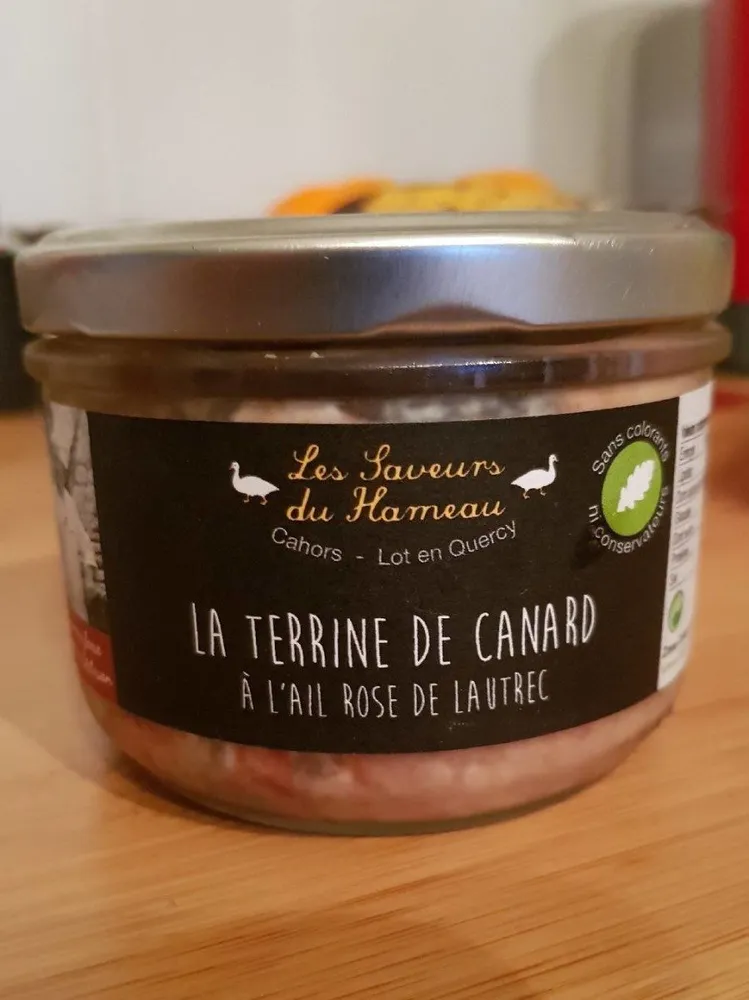 La terrine de canard à l'ail rose de Lautrec