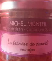 La terrine de canard aux cepes