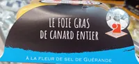 Foie gras canard entier au sel de Guérande