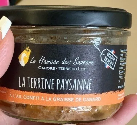 Terrine paysanne ail graisscnd