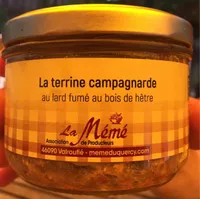 Terrine campagnarde au lard fumé au bois de hêtre