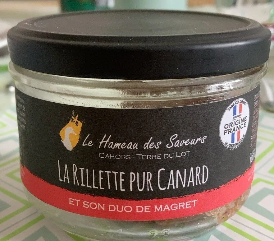 La rillette pur canard
