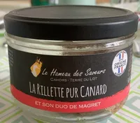 La rillette pur canard