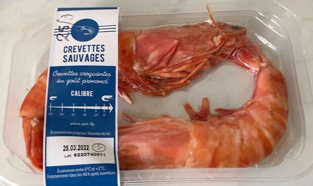 Crevettes sauvages