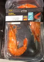 Gambas cuites