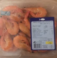 Crevettes entieres cuites refrigerees asc