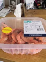 Crevettes entières cuites