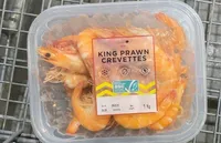 King prawn crevettes