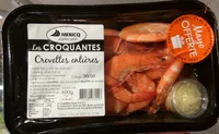 Crevettes entières