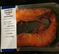 Crevette sauvage cuite réfrigérée