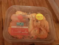 Crevettes entières cuites