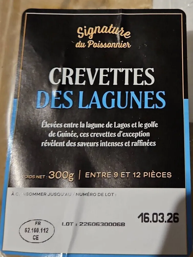 Crevettes des lagunes