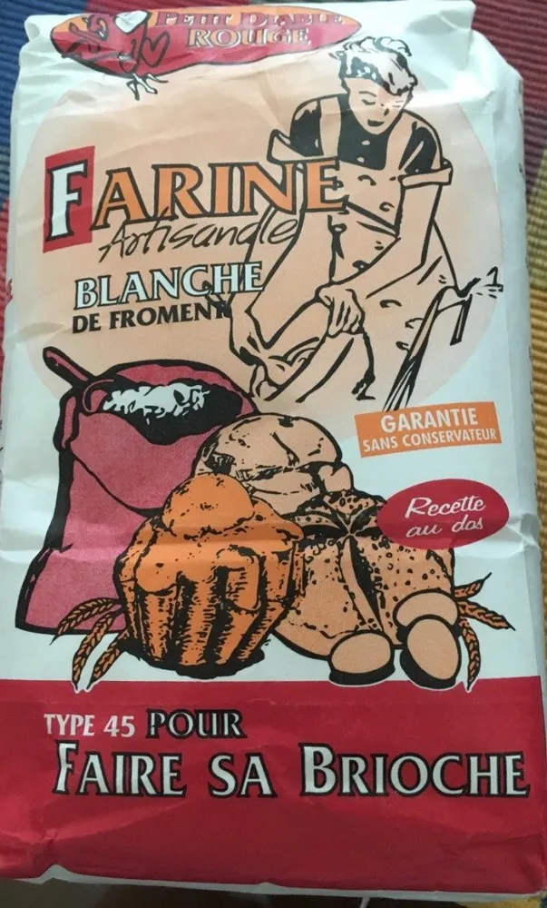 Farine Blanche de froment type 45