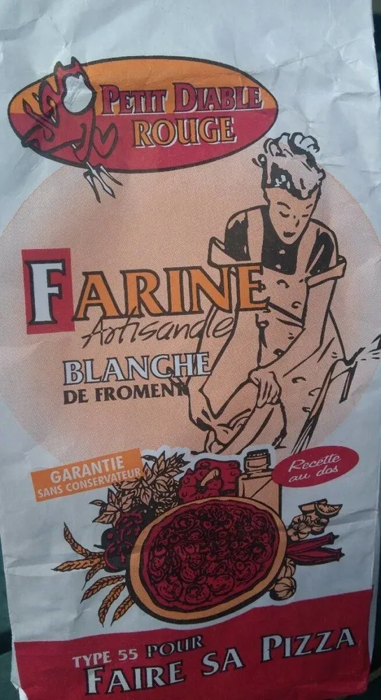 Farine artisanale blanche de froment