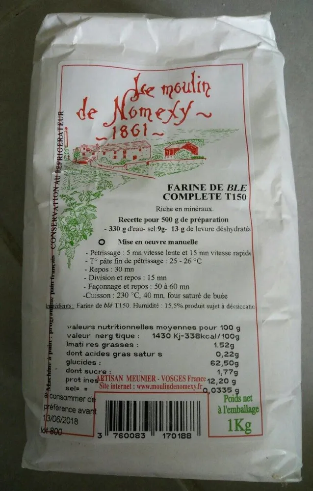 Faribe de ble complète T150