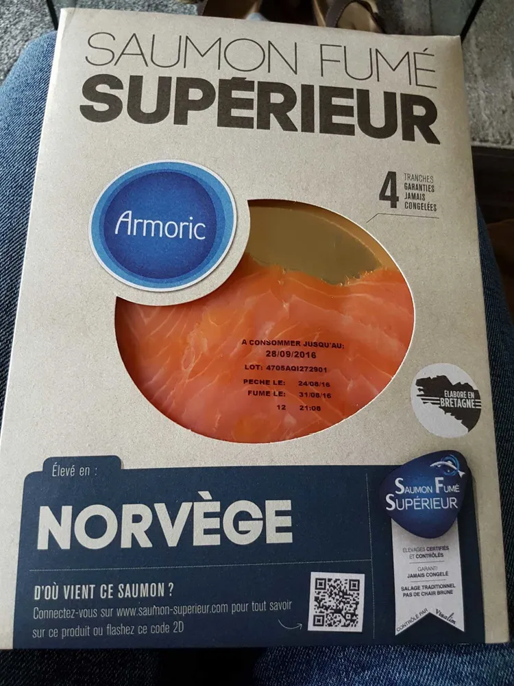 Saumon fumé supérieur