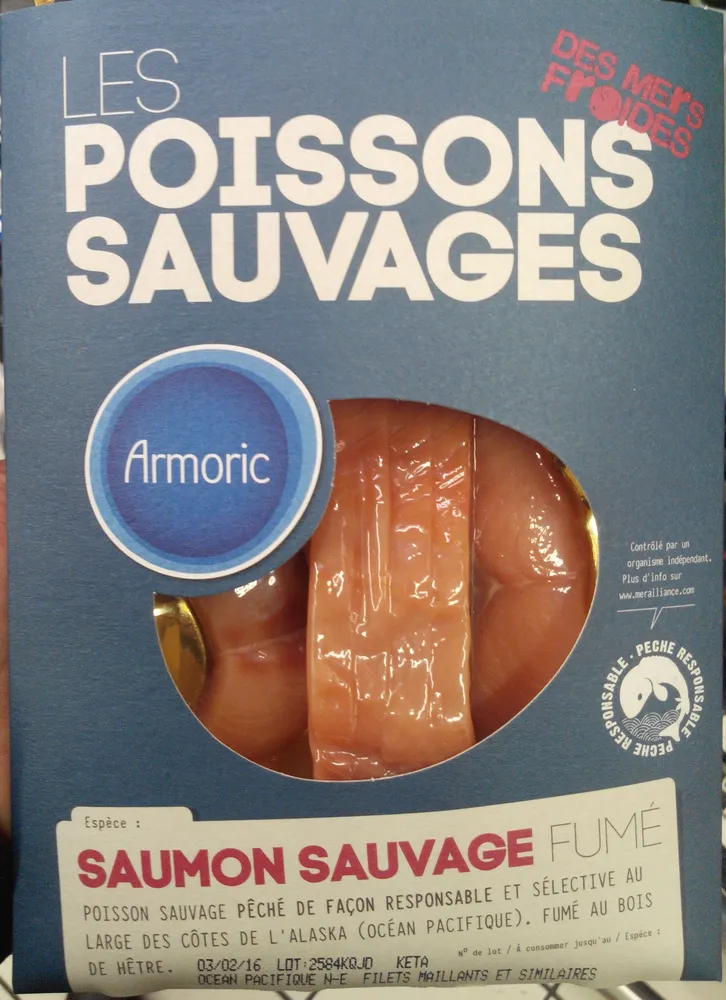 Armoric Saumon Sauvage Fumé