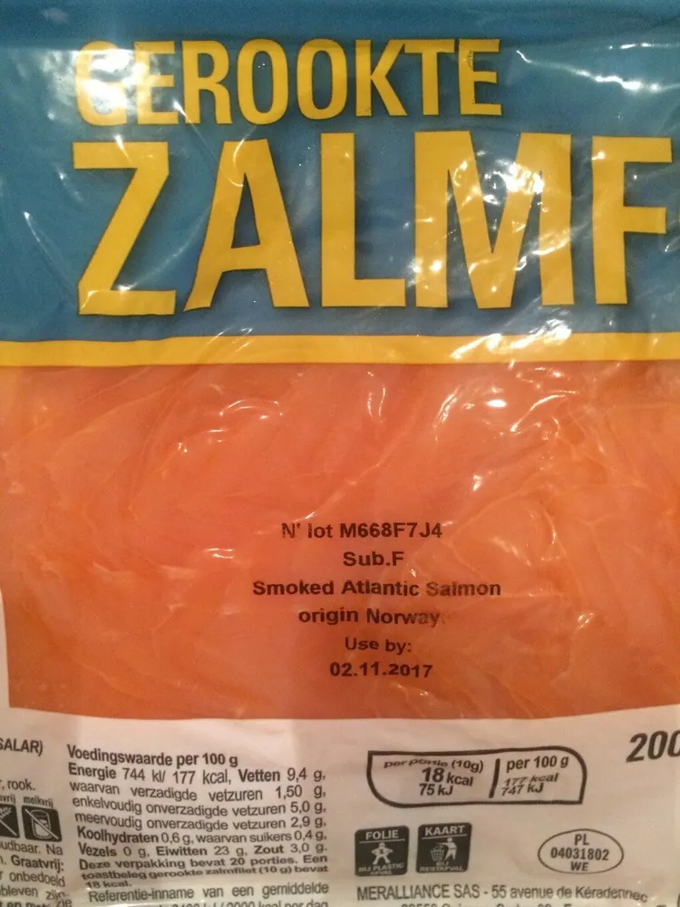 Gerookte Zalmfilet