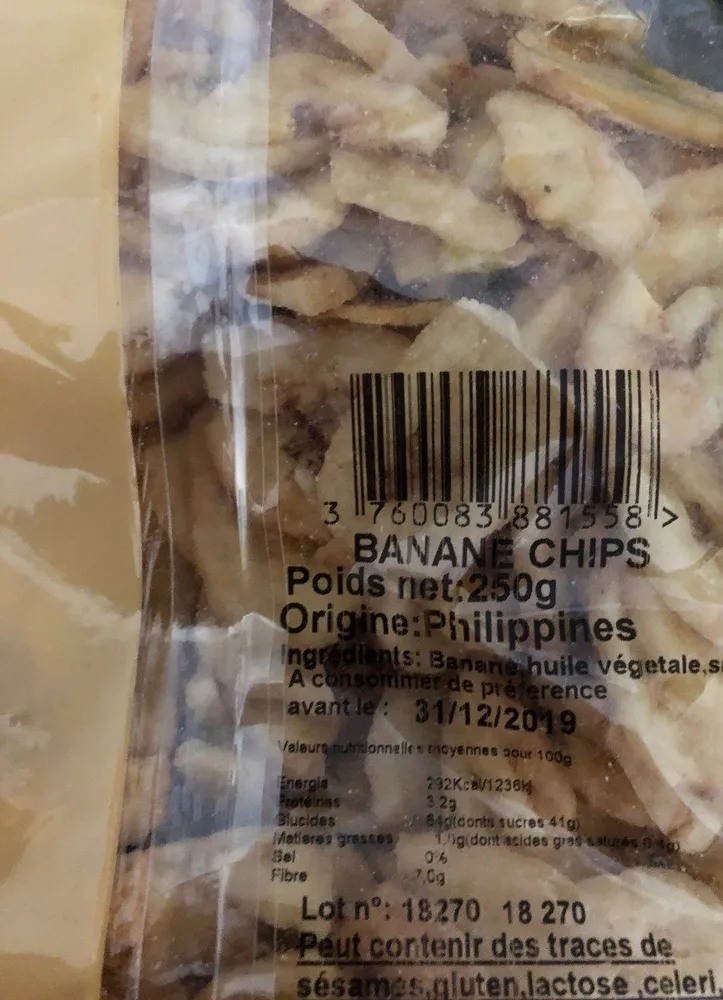 Banane chips