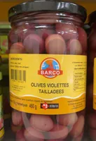 OLIVES VIOLETTES TAILLADEES