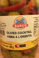 Olives cocktail kemia à l'orientale
