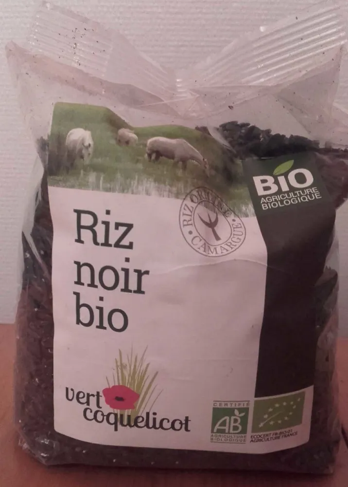 Riz noir bio