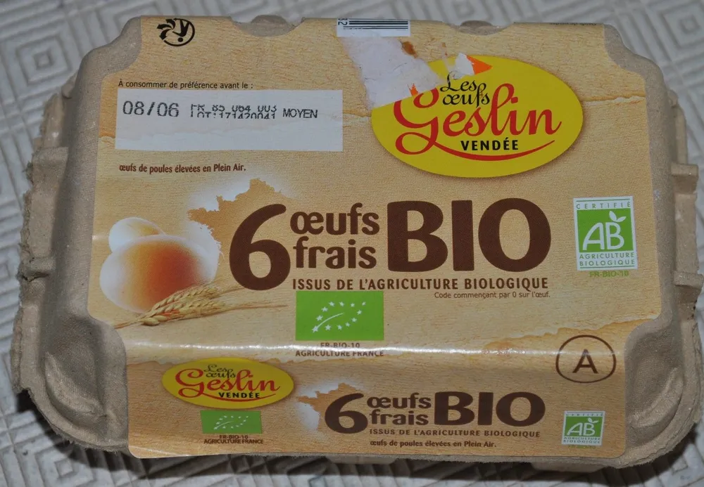 Œufs bio