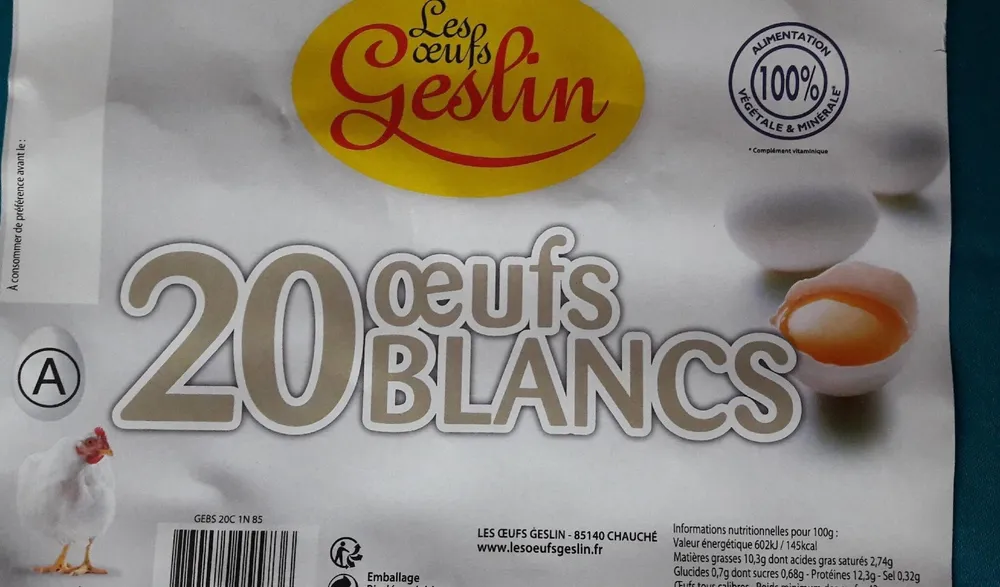 Les oeufs Geslin