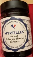 Myrtilles au miel de bruyere