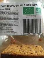 Pain d'Epices aux cinq graines