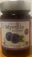 Confiture myrtilles sauvages