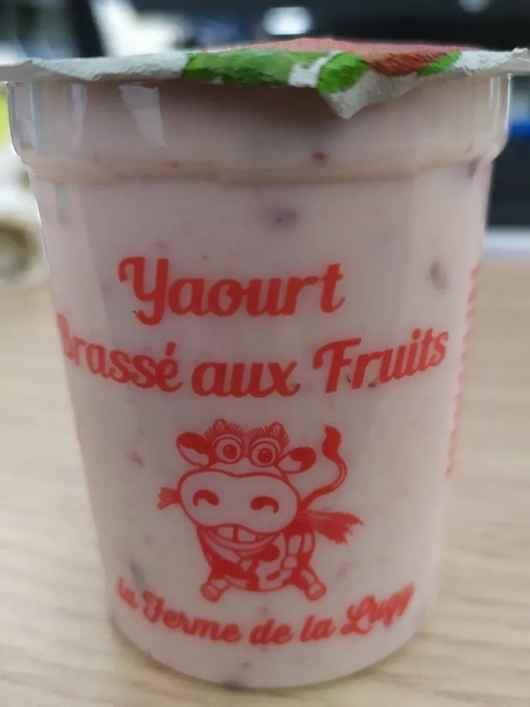 Yaourt brassé aux fruits