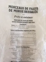 Morue dessalée