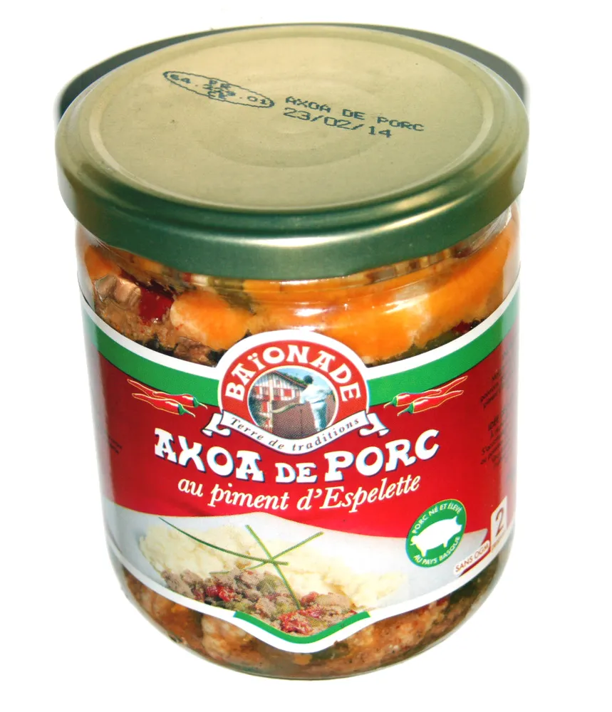 Axoa de porc au piment d'espelette