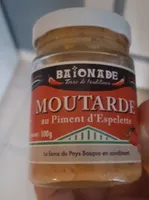 Moutarde au moment d'espelette