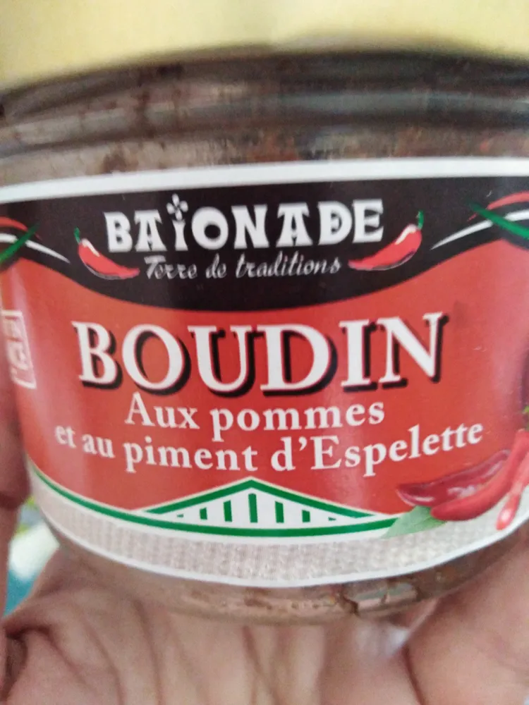 Boudin Aux Pommes Piment Espelette