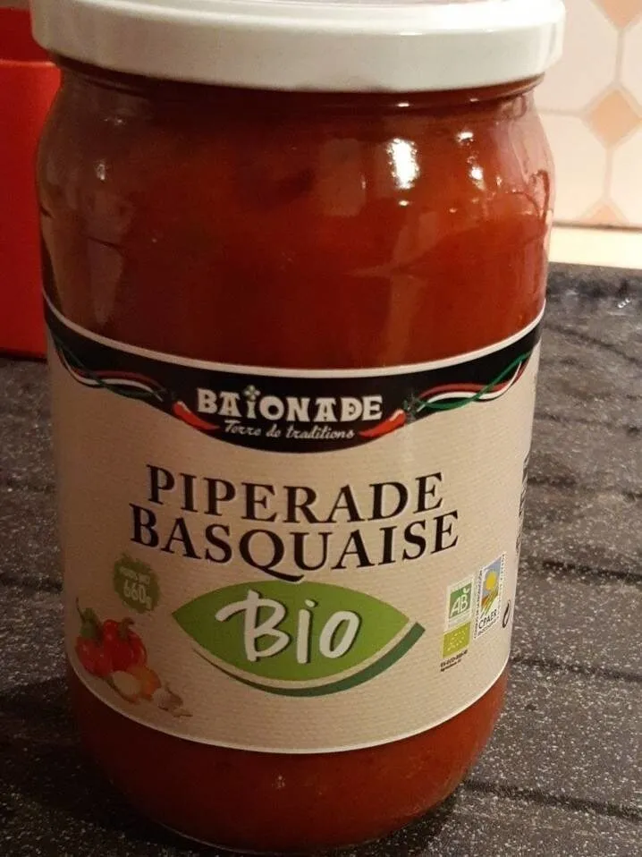 Pipérade basquaise bio