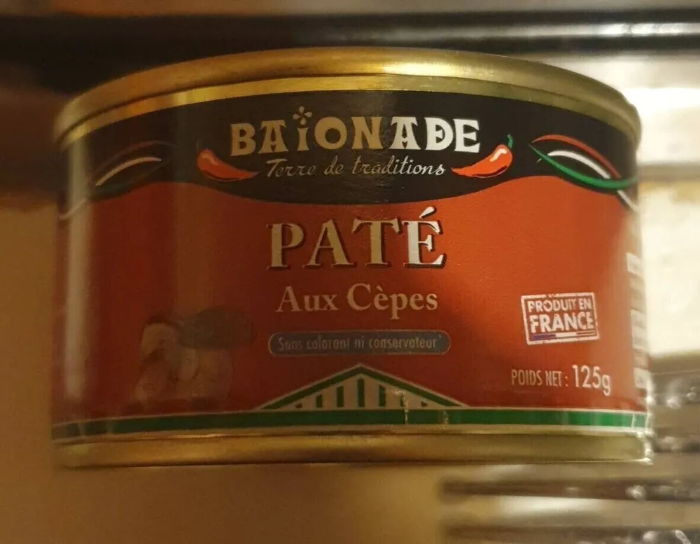 Paté aux cèpes