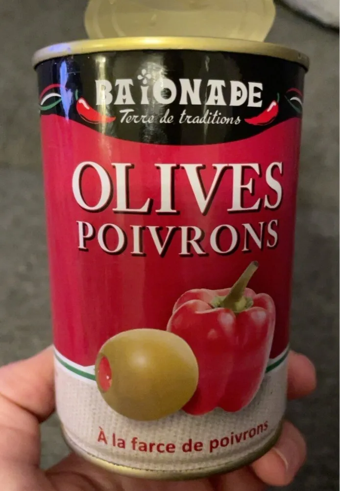 Olives poivrons