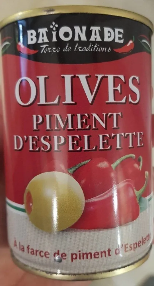 Olives piments d'espelette